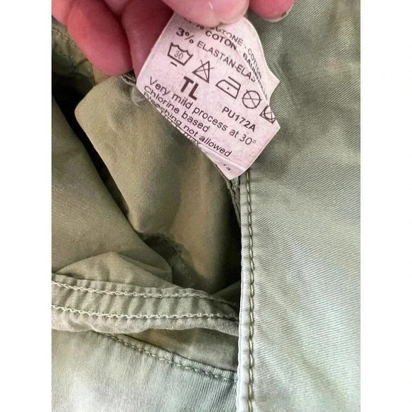 R DERWIN Litchfield Size 32 Green Slacks Pants W32 X 29.5 Inseam - Picture 11 of 11